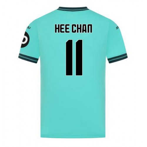Stroje piłkarskie Wolves Hee-chan Hwang #11 Koszulka Wyjazdowej 2025-26 Krótki Rękaw